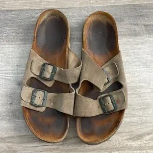 Naot Brown Leather Strappy Slip On Men’s Shoes Sandals Size 12 US 45 EU Amazon.com | NAOT Footwear Men main image 2